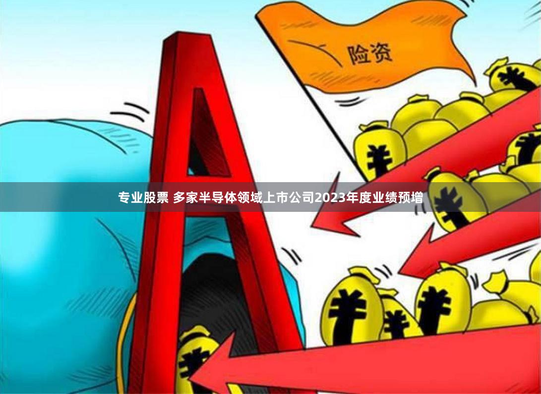 专业股票 多家半导体领域上市公司2023年度业绩预增